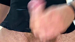 strappo panties then cum in mouth with spit slaps on hard cock