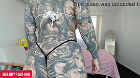 tattooed big ass milf step mommy micro bikini haul