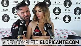 elo spanks veve valencia hard with paddle on podcast