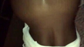 she bends over showing off that ebony bubble butt for deep doggy cock pounding