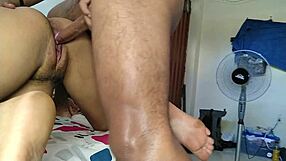 Watch me tease cuckold hubby sucking big black cock after rough fuck