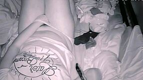 Is lover sick while horny maam masturbates solo?