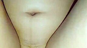 in the bedroom this curvy indonesian babe bends over for big cock creampie pounding