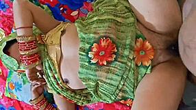 Indian bride's dirty talk while bent over bedroom doggystyle fuck!