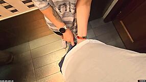 i let a stranger fill my panties again in the restaurant toilet.