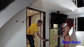 hey check out the backstage with brazilian milf marsha love showing ass boobs and pussy