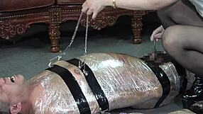 Japanese Mistress Tomeki Trains Nipples Cocks Mummified Men