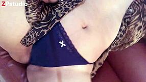 cruystal the curvy latina housewife flashes her huge ass and tits sensually