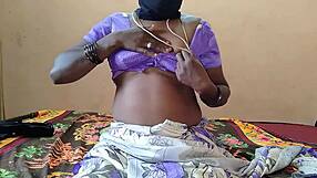 hey auntie why stuff vibrator deep in pussy on bed like that