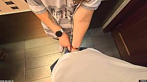 i let a stranger fill my panties again in the restaurant toilet.