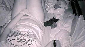 Is lover sick while horny maam masturbates solo?