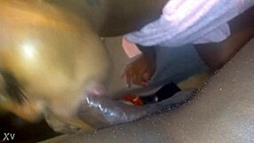 Ghetto Hood Chick Sucks Wet Massive Cock Deep