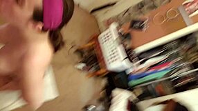 Teen sucks big cock deep then takes creampie for shopping cash