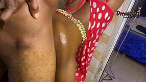 Crazy kitchen sex Vera rides big black cock wild!