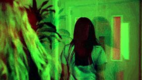 lesbian vampire blake blossom fingers mesmerized slave rissa may's wet pussy 👅💦 halloween femdom domination