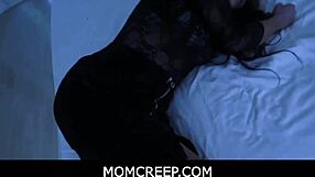 Stepmom mounts stepson's young cock