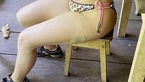 Peruvian Redhead Latina Takes Stranger Cum Facial in Outdoor Jungle Creampie Part 2