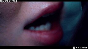 lesbian vampire blake blossom fingers mesmerized slave rissa may's wet pussy 👅💦 halloween femdom domination