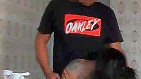 i surprised my cuck hubby watching his hotwife ride lover's cock outdoors