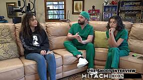 Mara Luv writhes to mandatory Hitachi orgasm in freshman POV