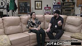 Mara Luv writhes to mandatory Hitachi orgasm in freshman POV