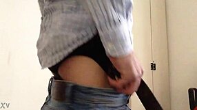 hey this self belt spanking in torino mov 3 hurts so good
