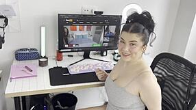 Chubby Step Bro Gooners Hard to Curvy Sis Dirty Talk Roleplay