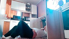 The Plumber Fills My Pussy With Cum While Boyfriend's Away!