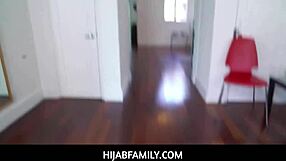 innocent big ass hijab girl's heart races for her cherry pop