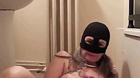 french maid slave's humiliating self sessions chain dildo degradation blowjobs