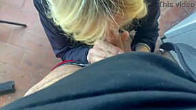 Homemade accidental neighbor sex blowjob cum in mouth laundry room pounding