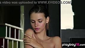 i watch petite ukrainian lilit ariel naked shower relax in hammock