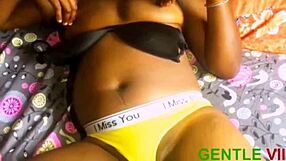 bbw ebony cleaner bends over for my big black cock pounding