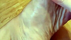 watch my oiled feet get massaged deep for ultimate foot fetish tease