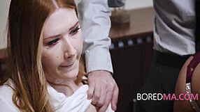 bored milf freeused roughly by group fucking in office