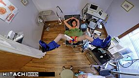 troubled yesenia sparkles gets doctor hitachi vibes backstage😍