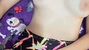 Colombian Housewife Fingers Herself in Panties Begging You to Watch More