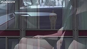 Hey wife flashing braless tits downblouse outside 😏