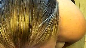 First-time BBW wife tries golden shower and it's hilariously messy!