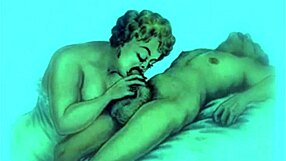 ever wondered what vintage erotic art hides in those antique frames?