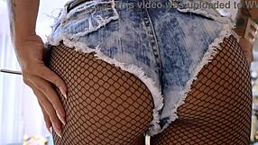 petite michy perez's tight holes stretched dvp dap pissed with four monster cocks