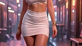 imagine perfect curvy hentai babe in sexy outfit jerk off with ai now