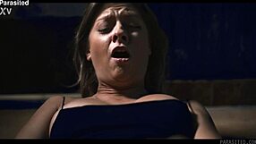 tiny chick rides huge monster cock cowgirl sex addicted hard fuck feet