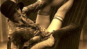 ever wondered what vintage erotic art hides in those antique frames?