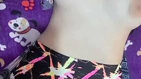 Colombian Housewife Fingers Herself in Panties Begging You to Watch More