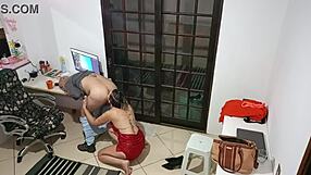 Blonde Milf Blackmailed Bent Over In Dancer Casting Creampie