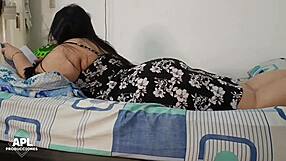 Stepsis huge ass fucked same day met deepthroat creampie bent over homemade