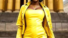 genesis day 1 god crafts ebony goddess in leather sauna handjob fantasy