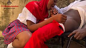 i got distracted by that horny schoolgirl fucking outside class