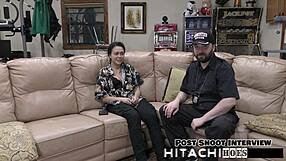 Mara Luv writhes to mandatory Hitachi orgasm in freshman POV